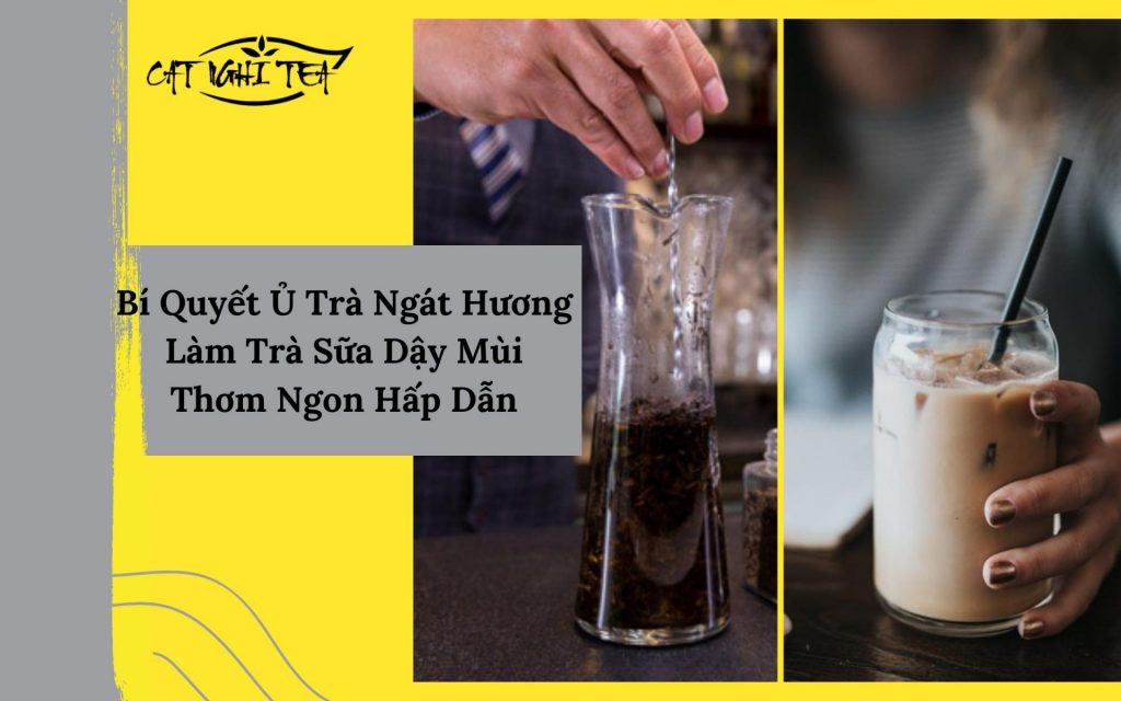 Bí Quyết Ủ Trà Ngát Hương Làm Trà Sữa Dậy Mùi Thơm Ngon Hấp Dẫn