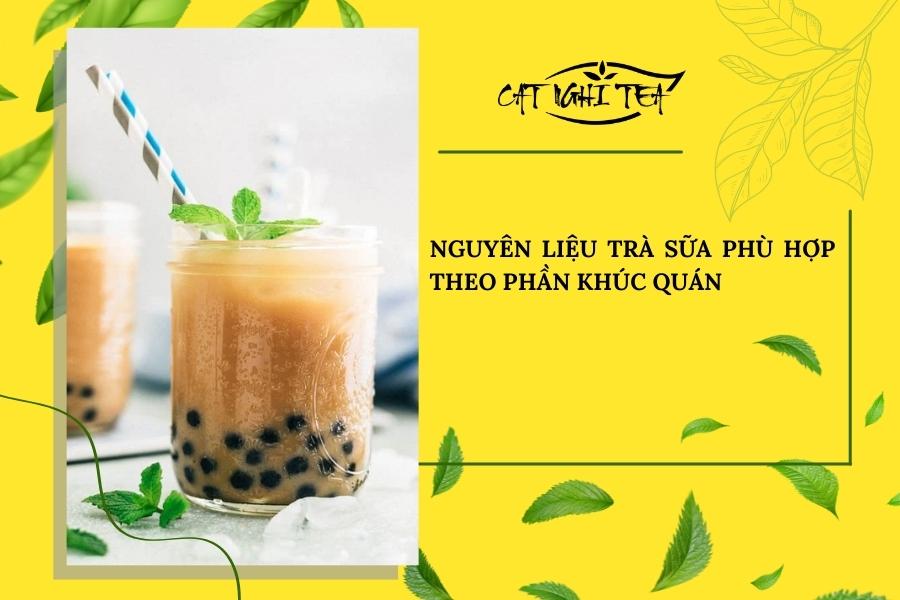 Nguyên liệu trà sữa