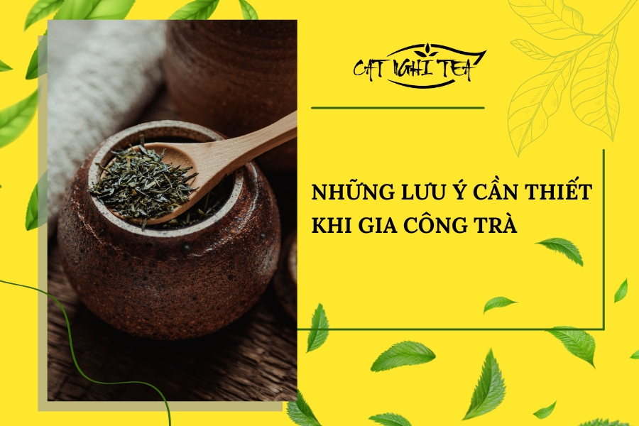 gia công trà