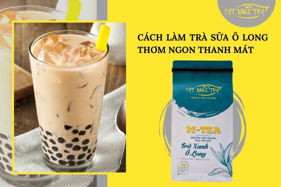 Cách làm trà sữa